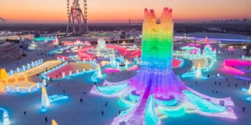 In pictures: the 41st Harbin International Ice and Snow Festival opens – South China Morning Post