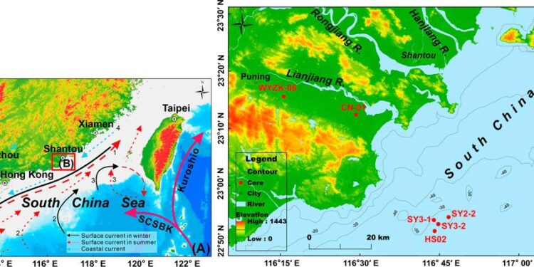 An erosive neritic area of Shantou in coastal NE South China Sea since at least MIS 5 revealed by OSL dating of cores – Frontiers