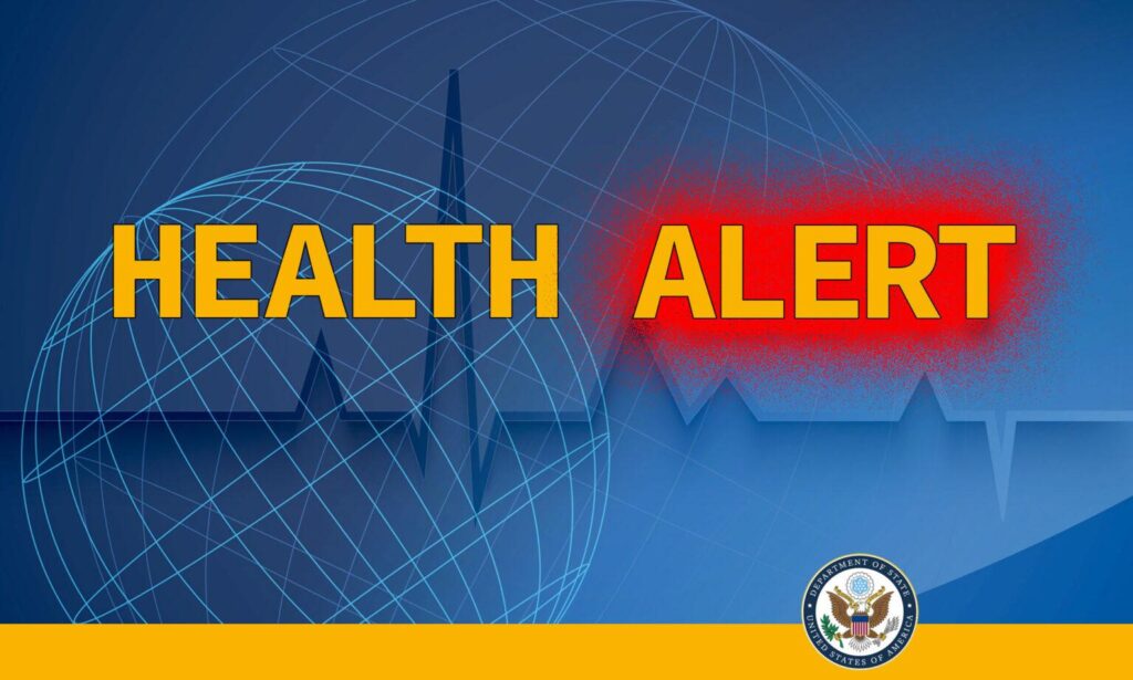 Health Alert: U.S. Embassy Kinshasa, DRC (September 9, 2025) – USEmbassy.gov