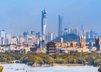 Aerial view of Jinan city in E China – Xinhua | English.news.cn – 新华网