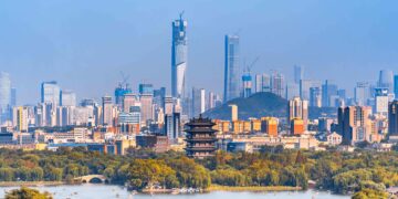 Aerial view of Jinan city in E China – Xinhua | English.news.cn – 新华网