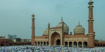 People attend prayers to celebrate Eid al-Fitr in Yaounde, Cameroon – Xinhua