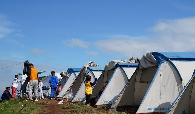 Quarantine camp outside Shijiazhuang, China – Copernicus (EU)